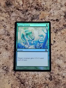 FOIL Giant Growth Eighth Edition Common - MTG Magic the Gathering Card Near Mint - Image 2