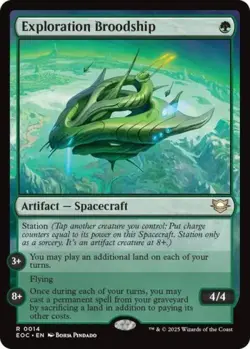 Exploration Broodship Near Mint - MTG Sealed - Image 1