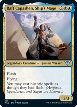 1x (141) Raff Capashen, Ship's Mage - Commander Deck Reprint MTG Commander Kamig - Image 1