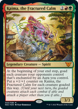 1x (003/038) Kaima, the Fractured Calm - Set Booster Exclusive MTG Commander Kam - Image 1