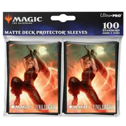 v9Final Fantasy ULTRA PRO MTG card deck protectors cardsleeves magic cloud - Image 1