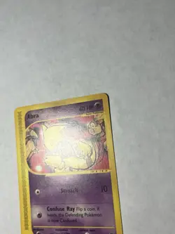 2002 Pokemon TCG Expedition Base Set Abra Non-Holo 93/165 E-Reader Card NM - Image 2