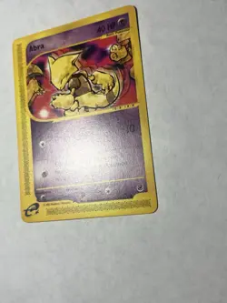 2002 Pokemon TCG Expedition Base Set Abra Non-Holo 93/165 E-Reader Card NM - Image 3