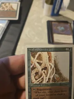 MTG Revised - Wall of Brambles Never Played M/NM - Image 2