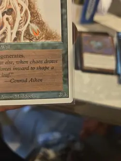 MTG Revised - Wall of Brambles Never Played M/NM - Image 4