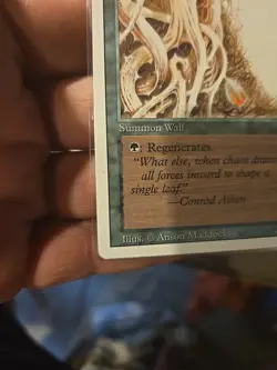 MTG Revised - Wall of Brambles Never Played M/NM - Image 5