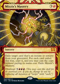 1x Mizzix's Mastery Light Play, English Strixhaven: Mystical Archives MTG Magic - Image 1