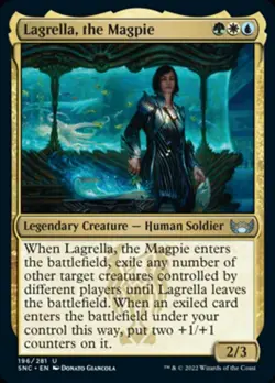 4x Lagrella, the Magpie MTG Streets of New Capenna NM Magic Regular - Image 1