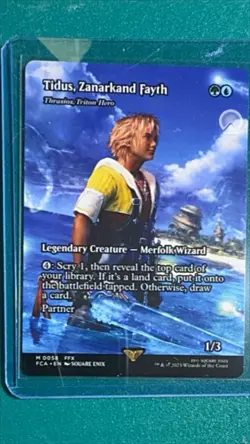 MTG - Tidus, Zanarkand Fayth | Thrasios, Triton Hero FCA#058 - Image 1