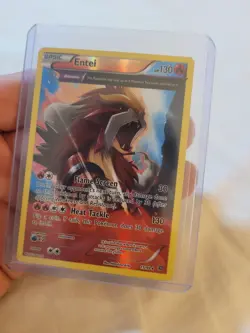 Pokemon Entei 15/98 XY Ancient Origins 2015 Reverse Holo Rare - Image 1
