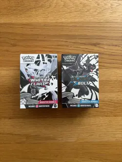 Pokemon Black Bolt and White Flare Booster Bundle Set of 2 Sealed | IN HAND - Image 1