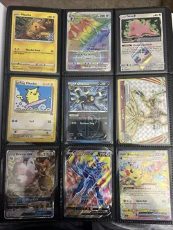 Pokemon Card Collection Lot Binder Not Included - Image 1