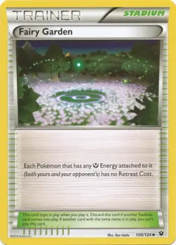 Pokemon - Fairy Garden - 100/124 - Uncommon - XY - Fates Collide - NM - Image 1