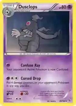 Pokemon - Dusclops - 39/106 - Uncommon - XY - Flashfire - NM - Image 1