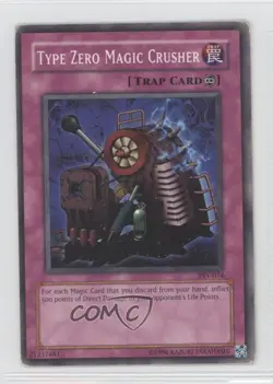 Type Zero Magic Crusher Unlimited YuGiOh Pharaoh's Servant #PSV-074 2002 READ - Image 1
