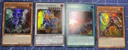 YuGiOh 4 Cards Ultra Rare BLMM & MP24 Ultra Rare 1st Edition NM - Image 2