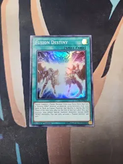 Fusion Destiny DANE-EN054 1st Edition Super Rare NM Yugioh - Image 1