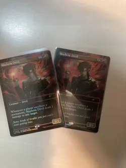 The Turbulent Devil Foil 2 Photos Promo YuGiOh collectible rare - Image 1