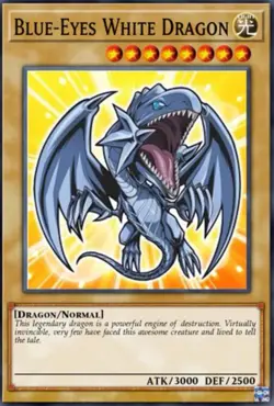 BLMM-EN001 "Blue-Eyes White Dragon" Secret Rare YuGiOh! NEW - Image 1
