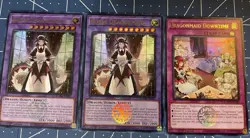 Yugioh House Dragonmaid BLMM-EN063 Ultra Rare 1st Edition 2x + Trap Card NM - Image 1