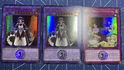 Yugioh House Dragonmaid BLMM-EN063 Ultra Rare 1st Edition 2x + Trap Card NM - Image 2