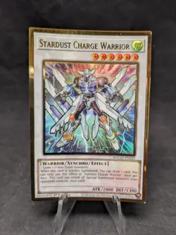 Stardust Charge Warrior -MAGO-EN029 -Yugioh- Maximum Gold - MISPRINT - NM - Image 1