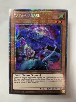 Yata-Garasu BLCR-EN098 Starlight Rare 1st Ed NM Yugioh - Image 1