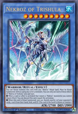 BLMM-EN132 Nekroz of Trishula Alt Art Secret Rare YuGiOh Preorder - Image 1
