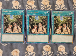 Snake Rain Rare x3 - ANGU-EN051 Near Mint 1st Edition Yugioh - Image 1