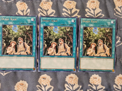 Snake Rain Rare x3 - ANGU-EN051 Near Mint 1st Edition Yugioh - Image 2