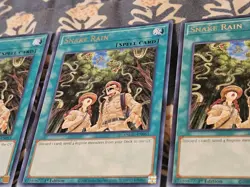 Snake Rain Rare x3 - ANGU-EN051 Near Mint 1st Edition Yugioh - Image 4