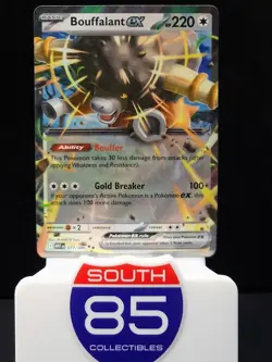 Bouffalant EX 077/086 Sv: White Flare Double Rare Holo Pokemon TCG Card NM - Image 1