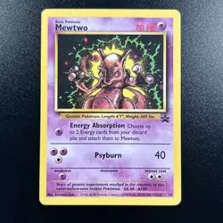 Mewtwo 14/53 WOTC Black Star Promo 2000 Vintage Pokemon Card Lightly Played LP - Image 1
