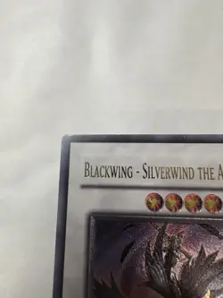 Blackwing-Silverwind The Ascendant SOVR-EN041 Ultimate Rare Yugioh Card - Image 2