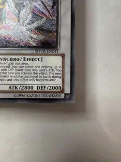 Blackwing-Silverwind The Ascendant SOVR-EN041 Ultimate Rare Yugioh Card - Image 4