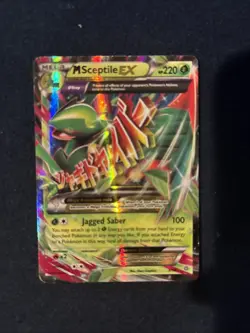 Pokemon TCG Mega Sceptile EX Ancient Origins 8/98 Card MP - Image 1