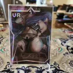 STOCKING ANARCHY UR UR-14 Lucky Goddess Goddess Story Anime Card - Image 1