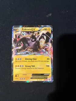 Pokemon TCG Zekrom EX Legendary Treasures 2013 Card #52/113 - Image 1