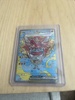 Hearthflame Mask Ogerpon ex - Prismatic Evolutions SIR Pokemon Card 148/131 - Image 1