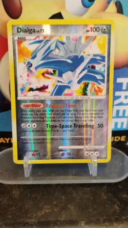 DIALGA Lv. 72 Platinum Base Set POKEMON Reverse Holo 2009 Trading Card 5/127 - Image 1