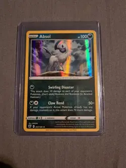 Absol 97/189 Sword & Shield Astral Radiance Rare Holo Pokemon Card 2022 - Image 2