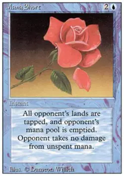 MTG English Mana Short NM Normal Revised - Image 1