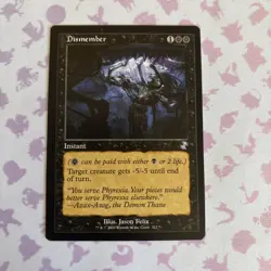 MTG Magic the Gathering - Dismember - Time Spiral Remastered (Timeshift) (NM) - Image 1