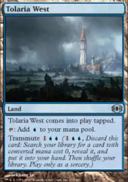 1x Tolaria West - Foil Heavy Play MTG Magic - Kid Icarus - - Image 1