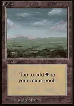 1x Plains (No Mountains) Heavy Play MTG Magic - Kid Icarus - - Image 1