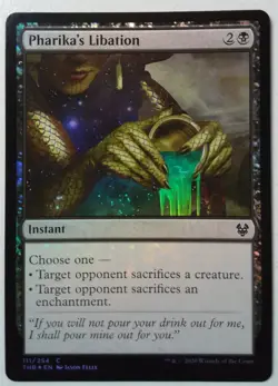 Pharika's Libation *FOIL Common* Magic MtG x1 Theros Beyond Death - Image 1