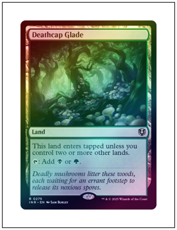 1x Deathcap Glade, Foil, Innistrad Remastered, Magic MTG NM - Image 1