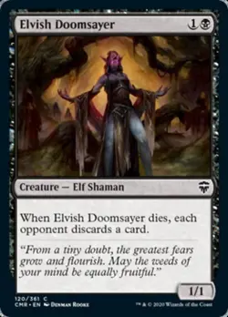 Elvish Doomsayer - Near Mint MTG Commander Legends - Image 1