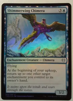 Shimmerwing Chimera *FOIL Uncommon* Magic MtG x1 Theros Beyond Death - Image 1
