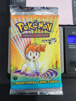 1ST EDITION HEAVY POKEMON GYM HEROES BOOSTER PACK SEALED NM PACK LOOK - Image 3